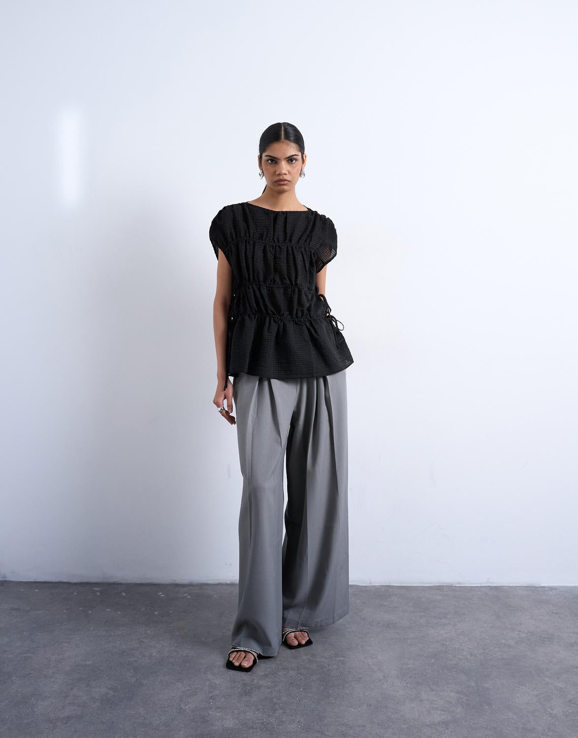 TSENA RUFFLED TOP